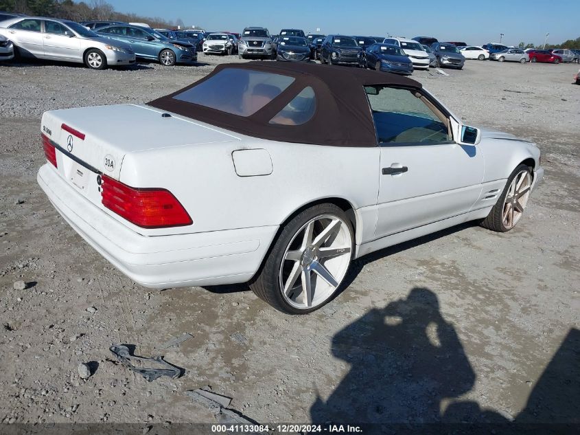 1997 Mercedes-Benz Sl 500 VIN: WDBFA67F3VF147095 Lot: 41133084