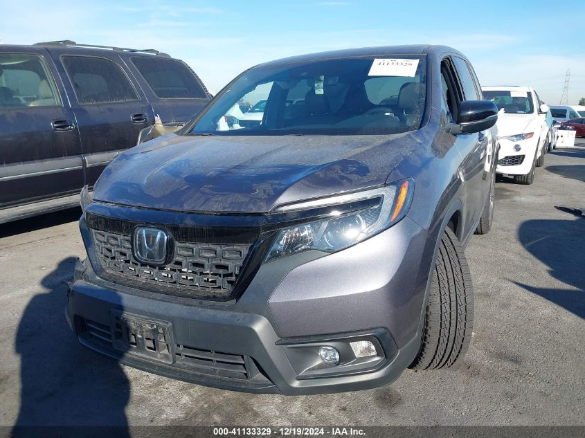 2019 Honda Passport Ex-L VIN: 5FNYF7H53KB010178 Lot: 41133329