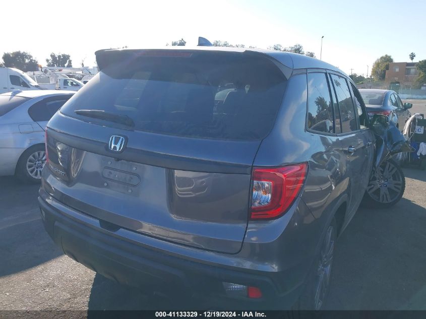 2019 Honda Passport Ex-L VIN: 5FNYF7H53KB010178 Lot: 41133329