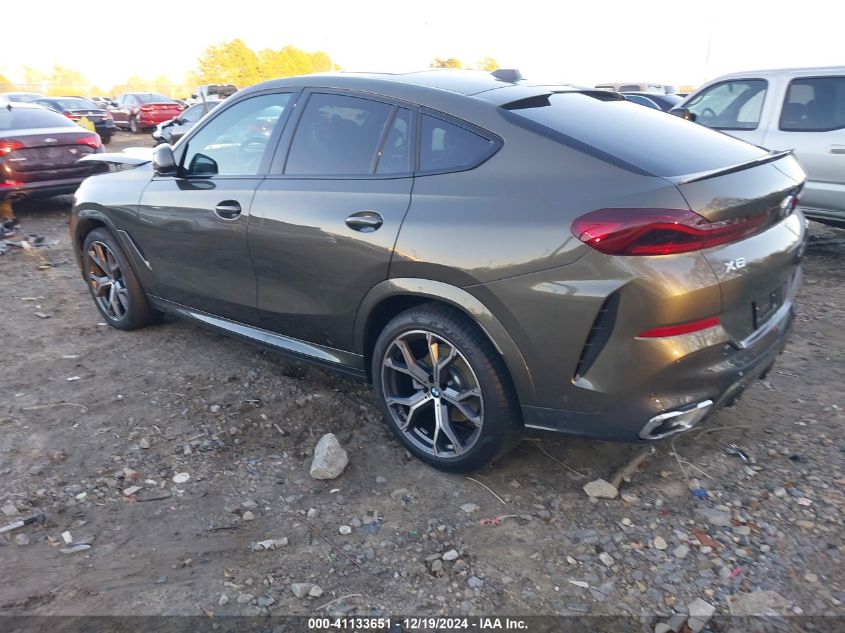 2025 BMW X6 xDrive40I VIN: 5UX33EX0XS9X60988 Lot: 41133651