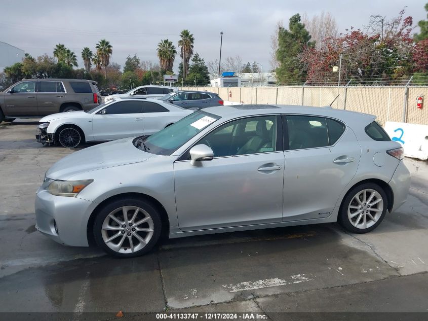 2013 Lexus Ct 200H Hybrid VIN: JTHKD5BH2D2164355 Lot: 41133747