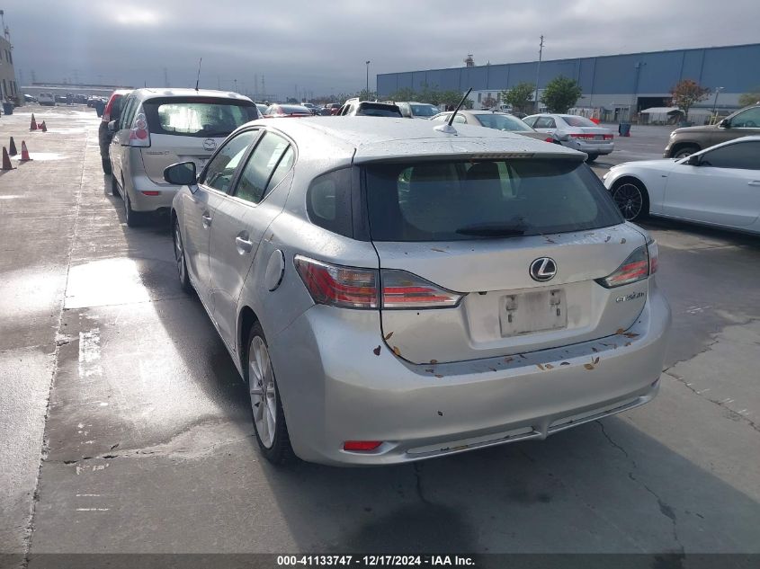 2013 Lexus Ct 200H Hybrid VIN: JTHKD5BH2D2164355 Lot: 41133747