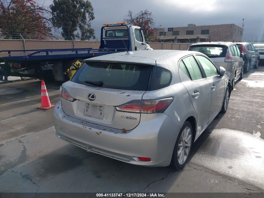 2013 Lexus Ct 200H Hybrid VIN: JTHKD5BH2D2164355 Lot: 41133747