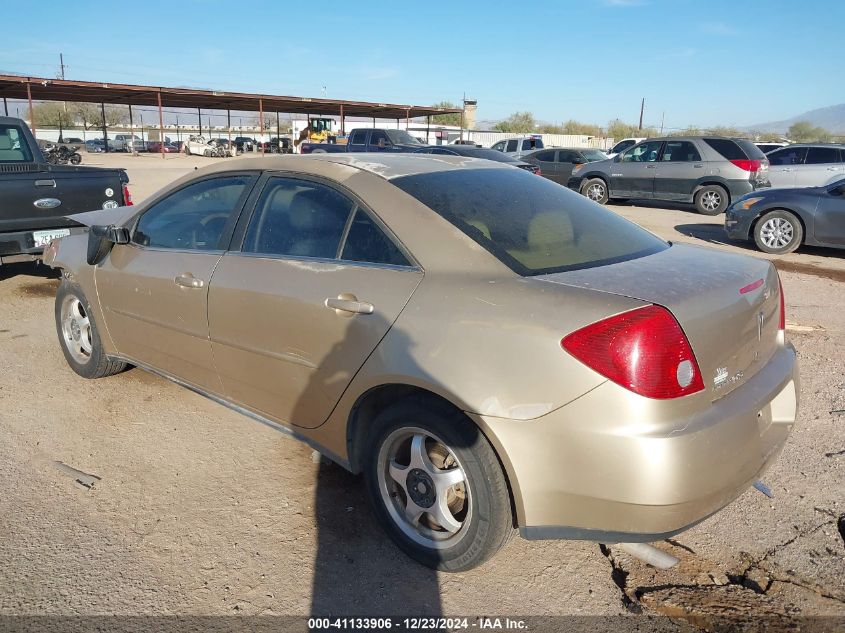 2006 Pontiac G6 Se VIN: 1G2ZF55B664287167 Lot: 41133906