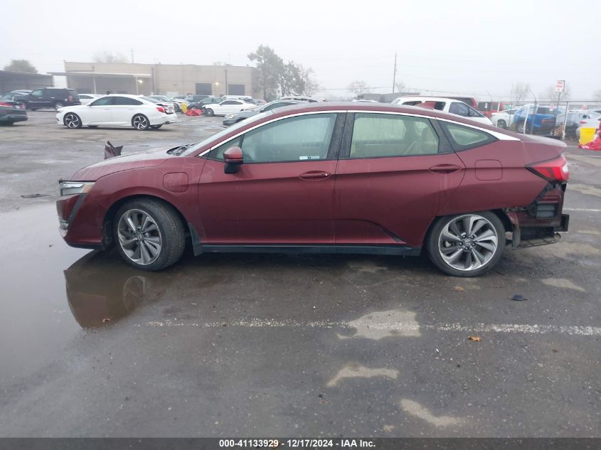 2018 Honda Clarity Plug-In Hybrid VIN: JHMZC5F19JC008317 Lot: 41133929