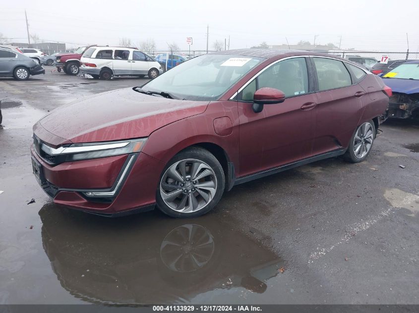 2018 Honda Clarity Plug-In Hybrid VIN: JHMZC5F19JC008317 Lot: 41133929