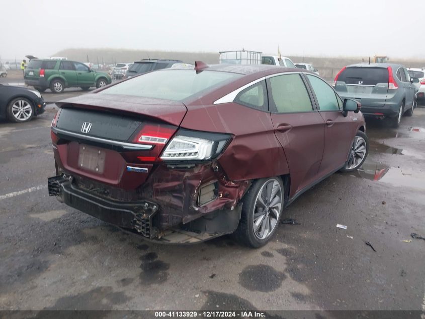 2018 Honda Clarity Plug-In Hybrid VIN: JHMZC5F19JC008317 Lot: 41133929