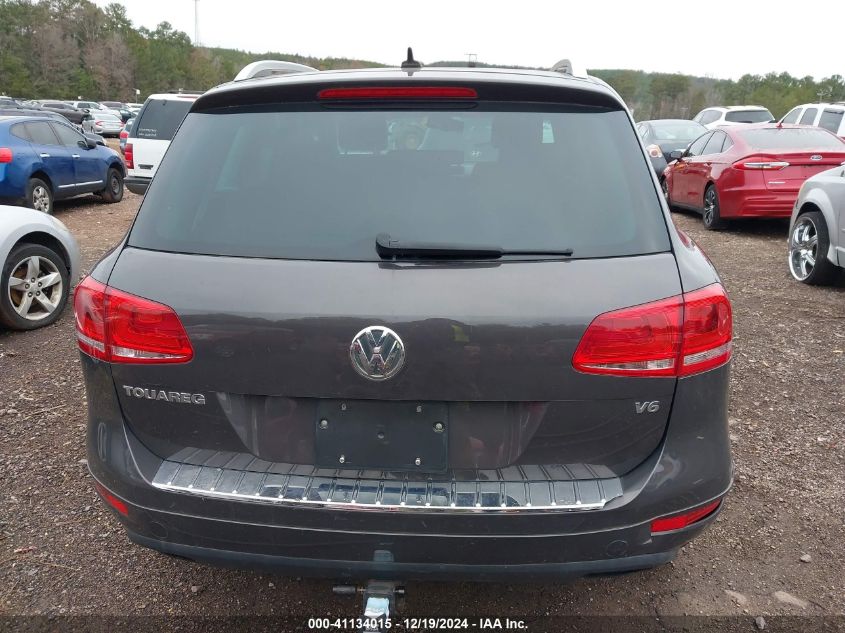 2013 Volkswagen Touareg Vr6 Lux VIN: WVGEF9BP7DD005774 Lot: 41134015