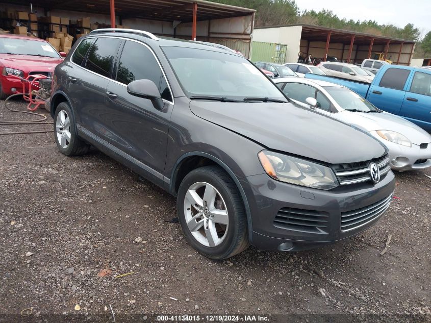 2013 Volkswagen Touareg Vr6 Lux VIN: WVGEF9BP7DD005774 Lot: 41134015