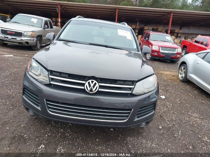 2013 Volkswagen Touareg Vr6 Lux VIN: WVGEF9BP7DD005774 Lot: 41134015