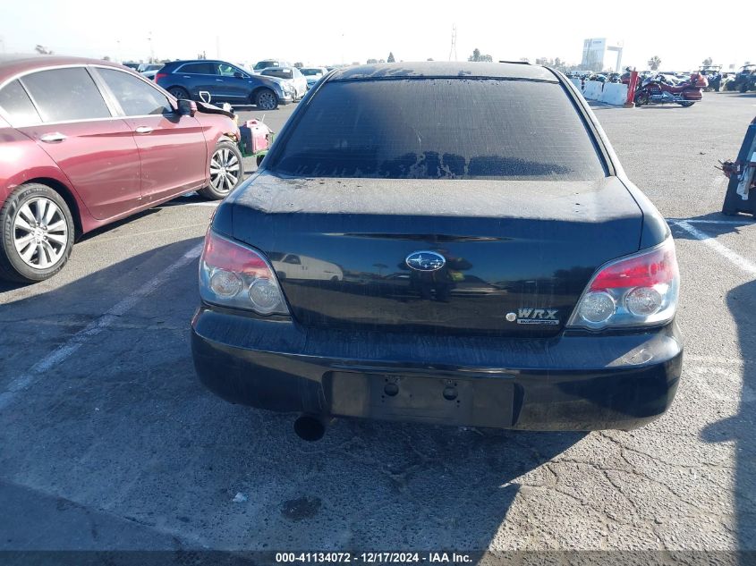 2006 Subaru Impreza Wrx VIN: JF1GD79646G522672 Lot: 41134072