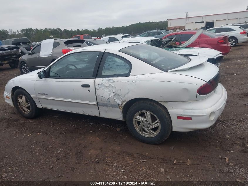 2000 Pontiac Sunfire Se VIN: 1G2JB1247Y7168472 Lot: 41134238