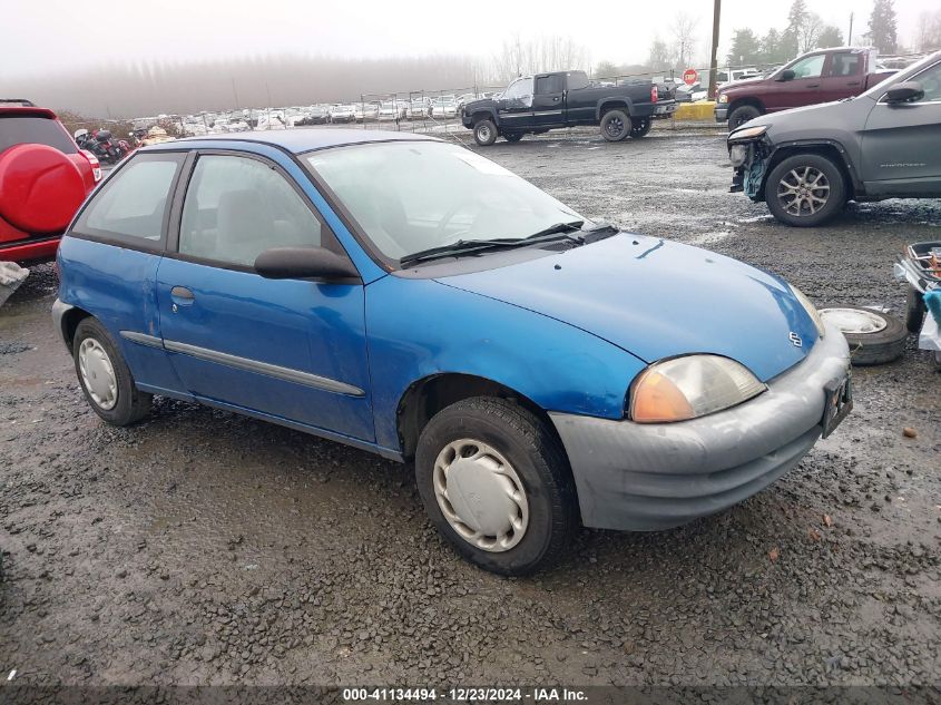 2001 Suzuki Swift Ga/Gl VIN: 2S2AB21H716600656 Lot: 41134494