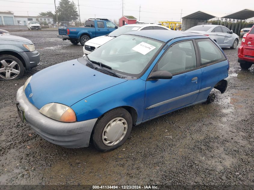 2001 Suzuki Swift Ga/Gl VIN: 2S2AB21H716600656 Lot: 41134494