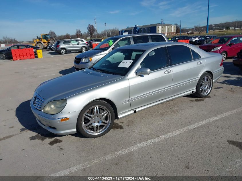 2001 Mercedes-Benz S 600 VIN: WDBNG78J61A137932 Lot: 41134529