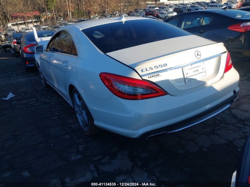 2013 Mercedes-Benz Cls 550 VIN: WDDLJ7DB2DA087792 Lot: 41134535