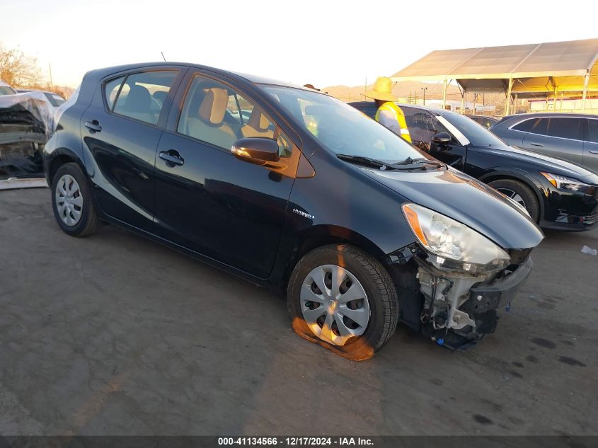 2013 Toyota Prius C One VIN: JTDKDTB38D1538452 Lot: 41134566