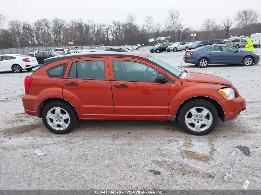 2008 Dodge Caliber Sxt VIN: 1B3HB48B98D631281 Lot: 41134578