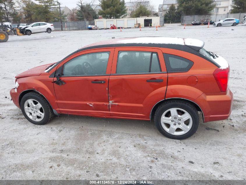 2008 Dodge Caliber Sxt VIN: 1B3HB48B98D631281 Lot: 41134578