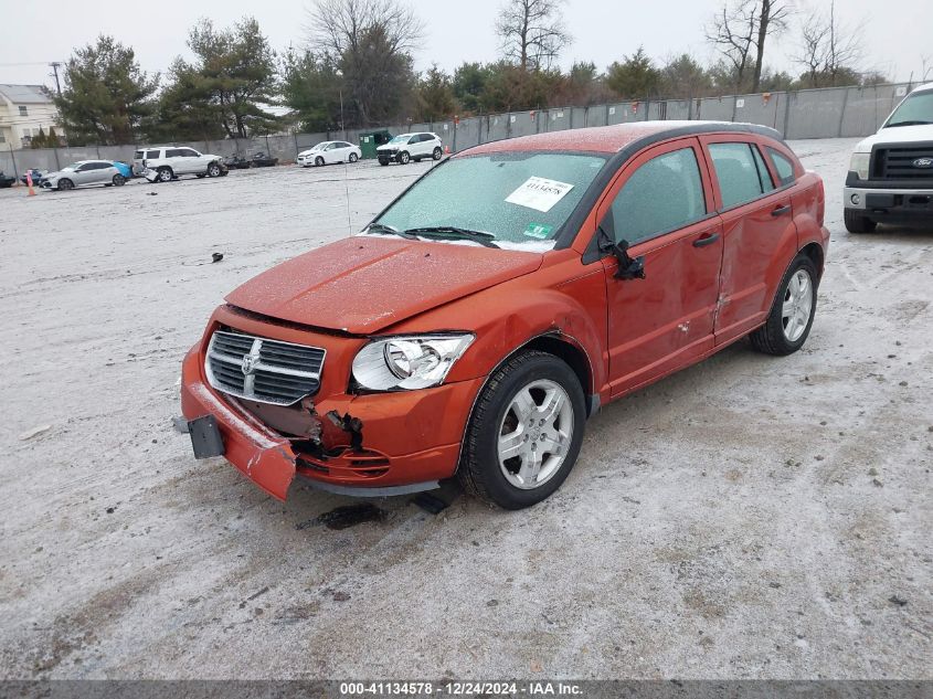 2008 Dodge Caliber Sxt VIN: 1B3HB48B98D631281 Lot: 41134578