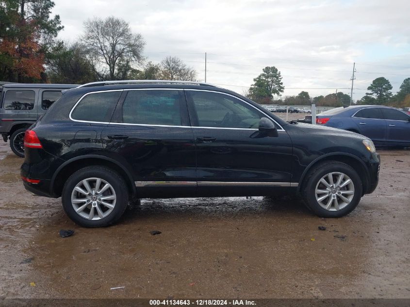 2014 Volkswagen Touareg 3.6L Sport VIN: WVGEF9BP9ED011612 Lot: 41134643