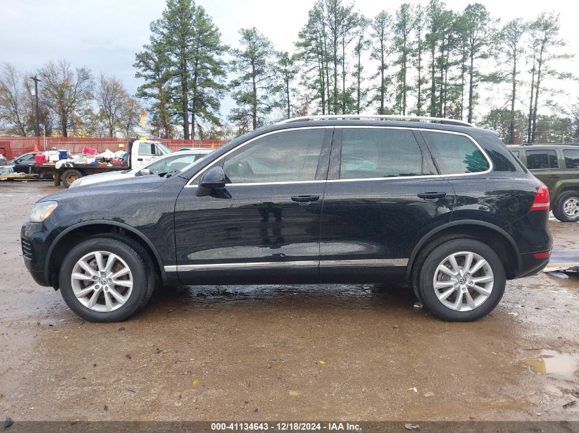 2014 Volkswagen Touareg 3.6L Sport VIN: WVGEF9BP9ED011612 Lot: 41134643