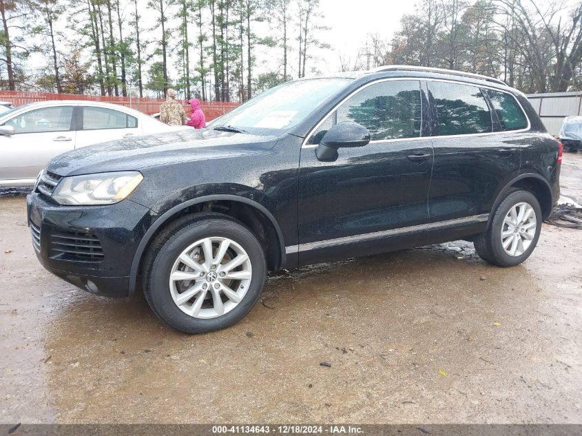 2014 Volkswagen Touareg 3.6L Sport VIN: WVGEF9BP9ED011612 Lot: 41134643