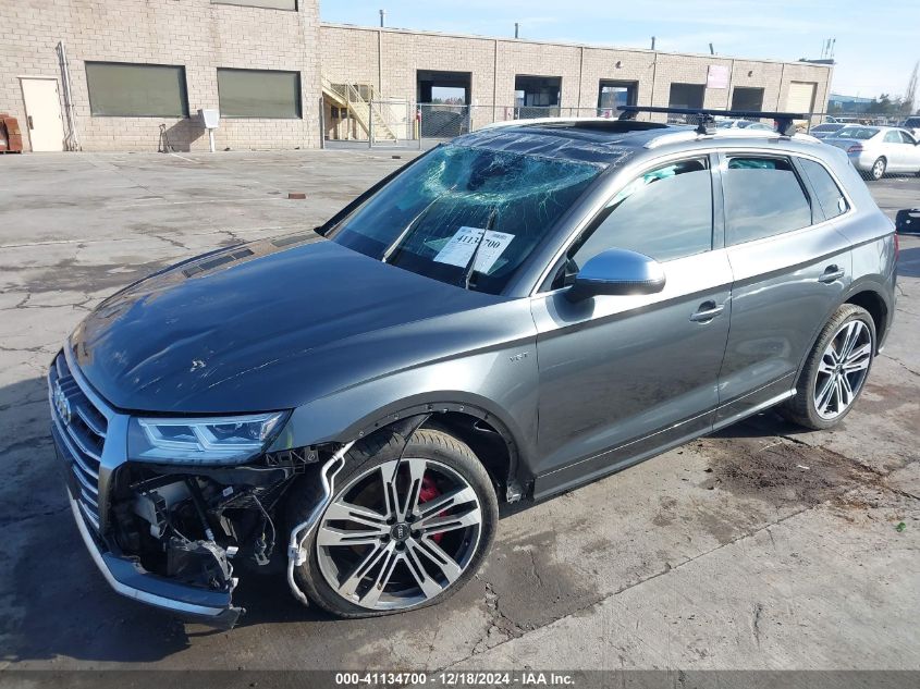 2018 Audi Sq5 3.0T Premium Plus VIN: WA1C4AFY1J2156519 Lot: 41134700