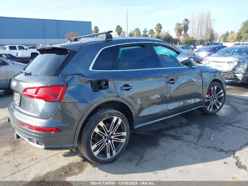 2018 Audi Sq5 3.0T Premium Plus VIN: WA1C4AFY1J2156519 Lot: 41134700