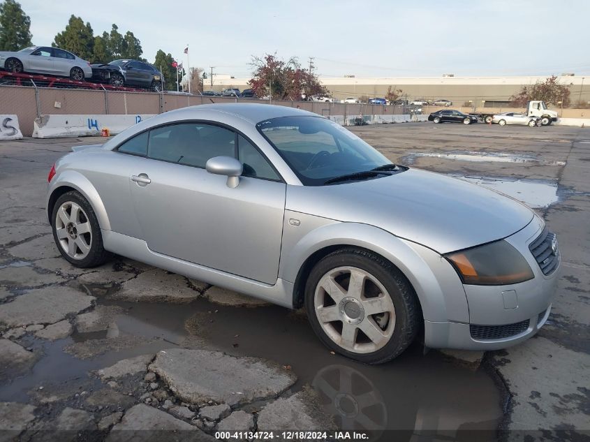 2001 Audi Tt VIN: TRUWX28N111045838 Lot: 41134724