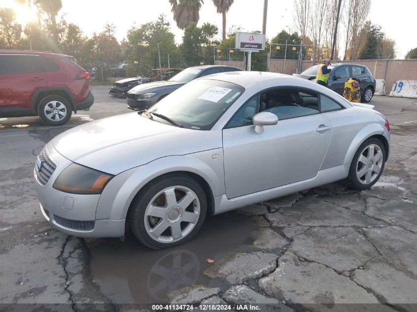 2001 Audi Tt VIN: TRUWX28N111045838 Lot: 41134724