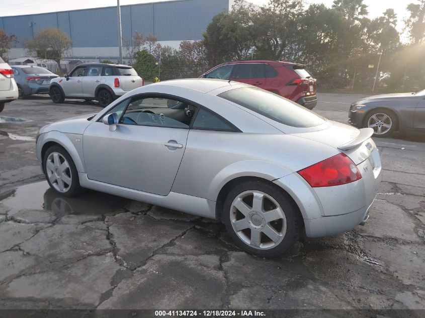 2001 Audi Tt VIN: TRUWX28N111045838 Lot: 41134724