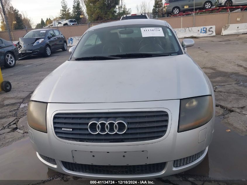 2001 Audi Tt VIN: TRUWX28N111045838 Lot: 41134724