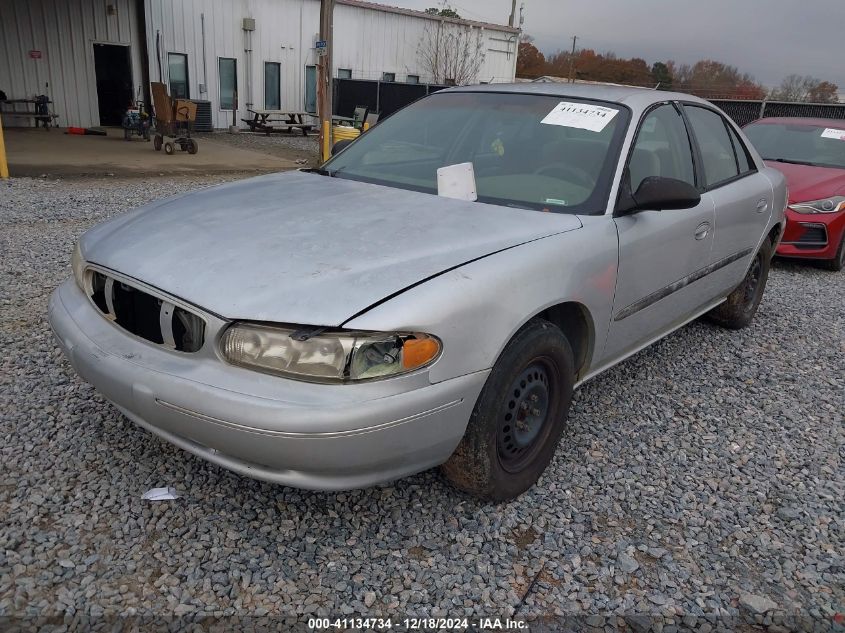 2003 Buick Century Custom VIN: 2G4WS52J231161445 Lot: 41134734