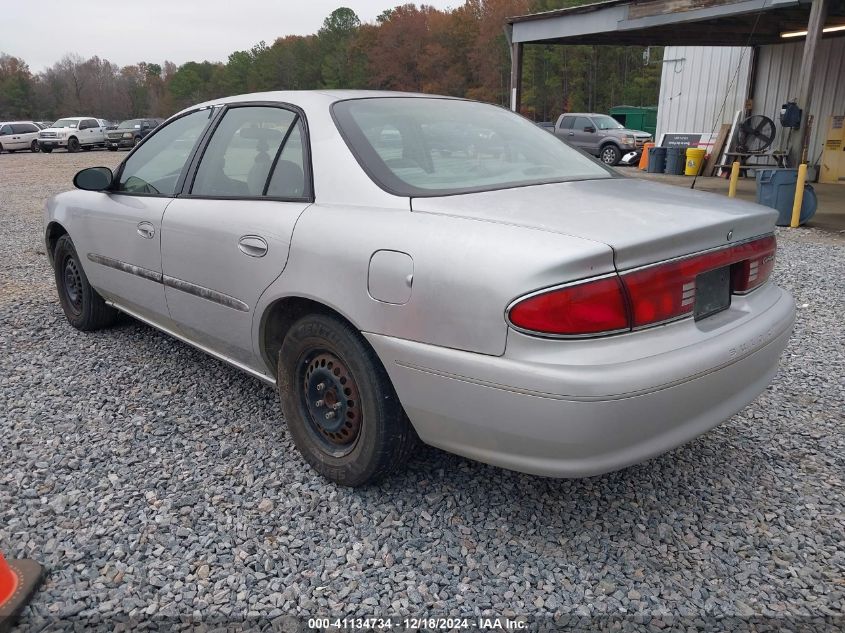 2003 Buick Century Custom VIN: 2G4WS52J231161445 Lot: 41134734