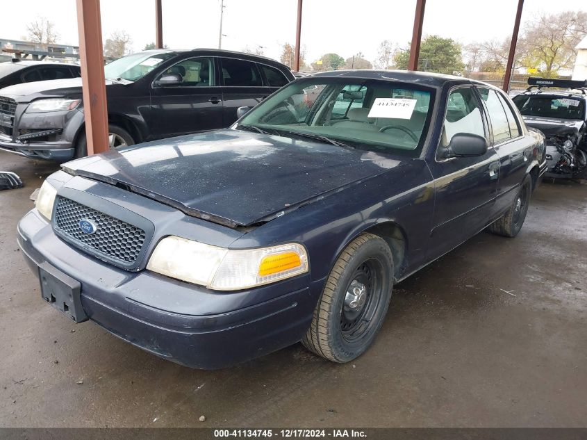 2001 Ford Crown Victoria Police Interceptor VIN: 2FAFP71WX1X127347 Lot: 41134745