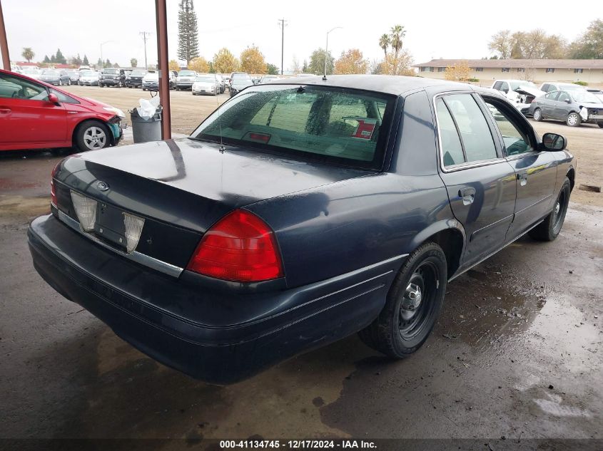 2001 Ford Crown Victoria Police Interceptor VIN: 2FAFP71WX1X127347 Lot: 41134745