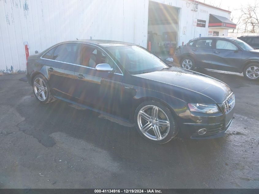 2012 Audi S4 3.0 Premium Plus VIN: WAUKGBFL6CA001148 Lot: 41134916