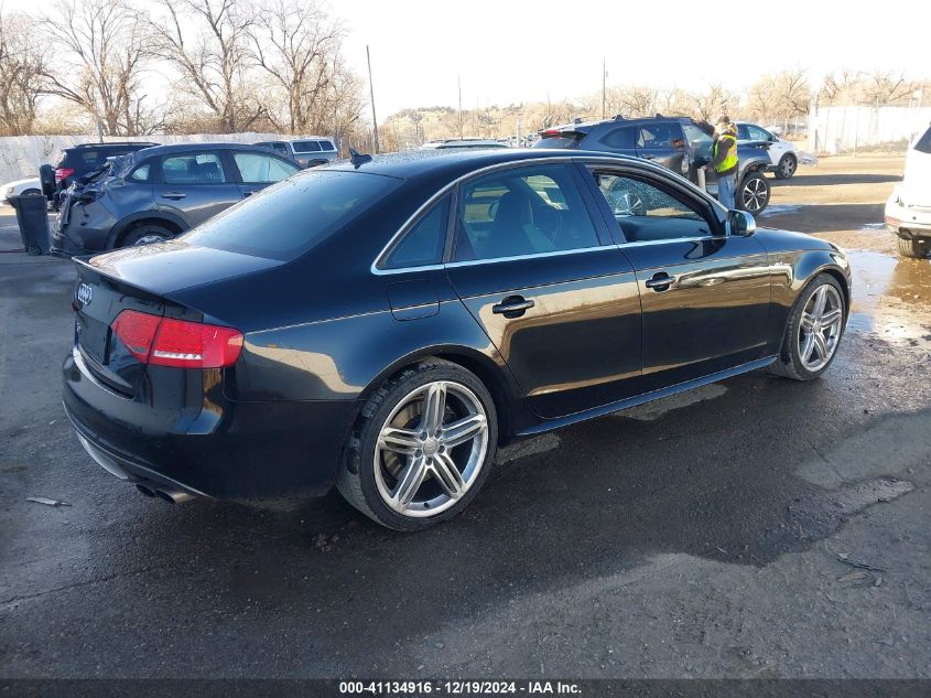 2012 Audi S4 3.0 Premium Plus VIN: WAUKGBFL6CA001148 Lot: 41134916