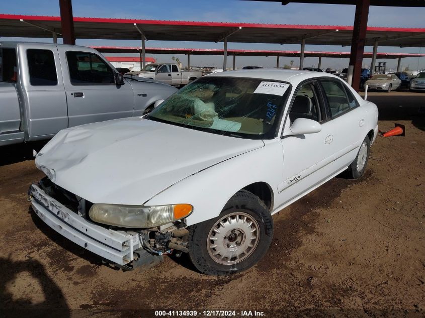 2000 Buick Century Custom VIN: 2G4WS52J1Y1346934 Lot: 41134939