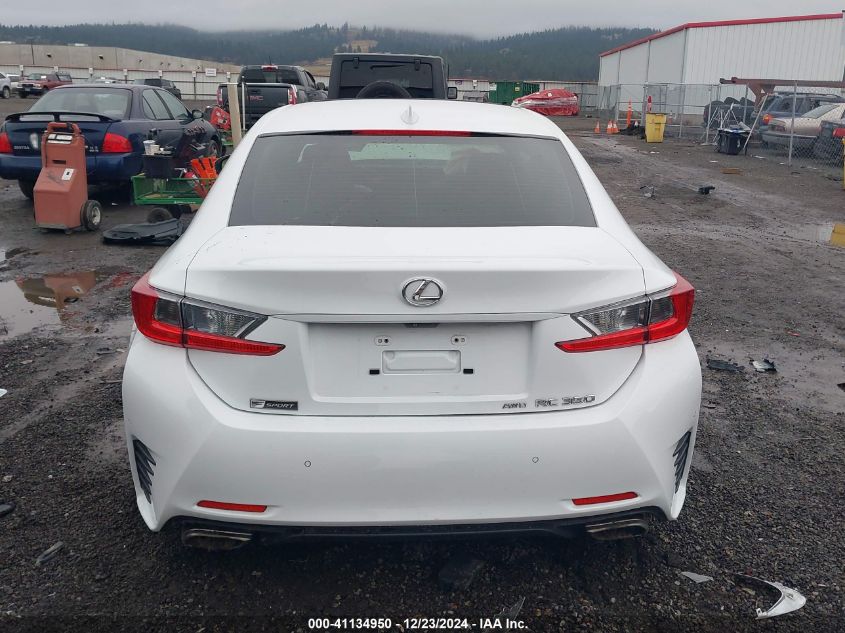 2015 Lexus Rc 350 350 VIN: JTHSE5BC5F5002853 Lot: 41134950