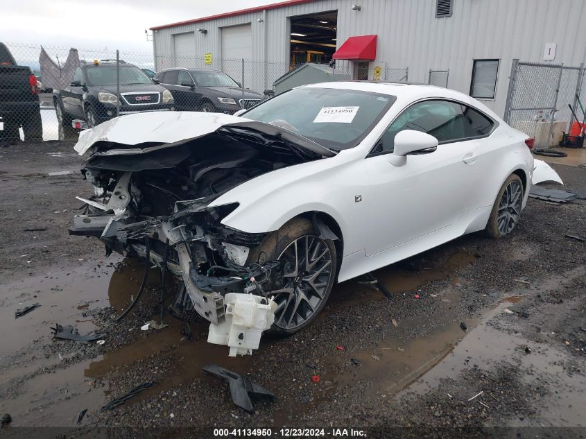 2015 Lexus Rc 350 350 VIN: JTHSE5BC5F5002853 Lot: 41134950