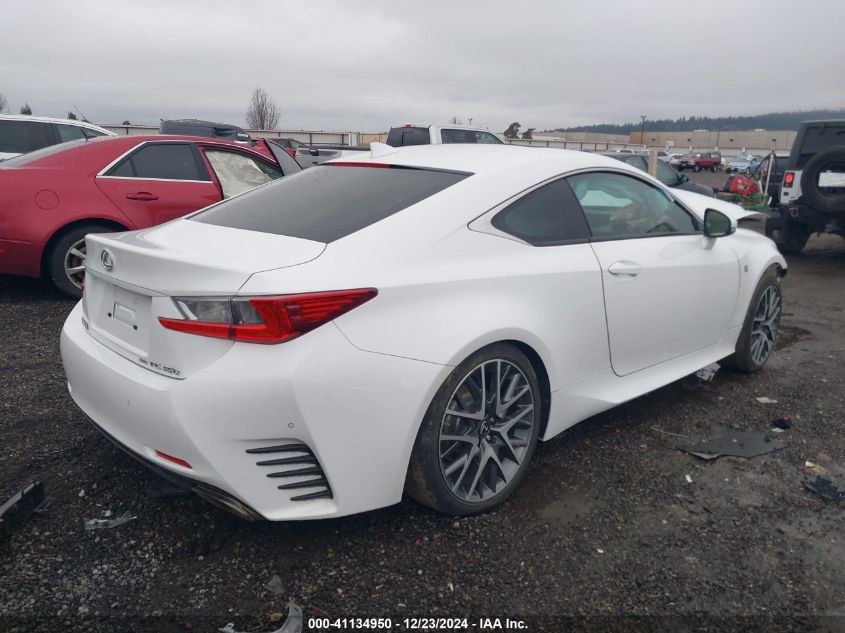 2015 Lexus Rc 350 350 VIN: JTHSE5BC5F5002853 Lot: 41134950