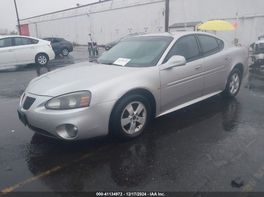 2006 Pontiac Grand Prix VIN: 2G2WP552661195570 Lot: 41134972