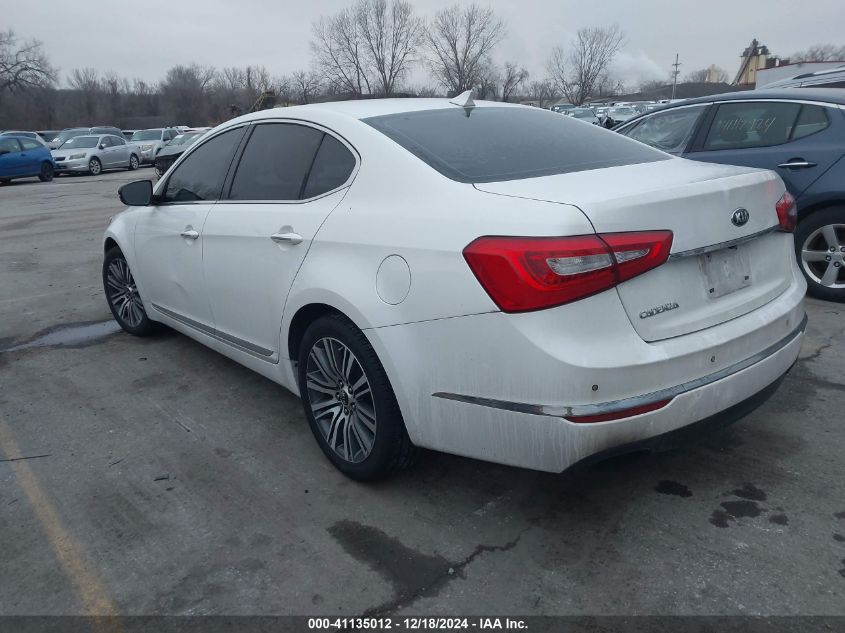 2015 Kia Cadenza Premium/Limited VIN: KNALN4D72F5171502 Lot: 41135012