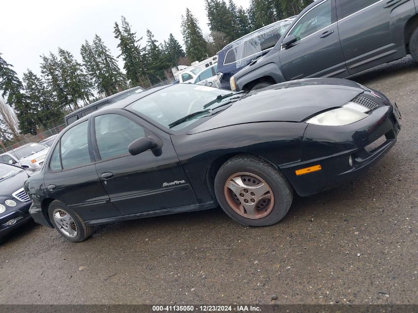 2004 Pontiac Sunfire Sl/Slx VIN: 1G2JB52FX47341291 Lot: 41135050