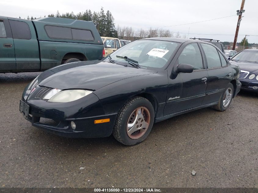 2004 Pontiac Sunfire Sl/Slx VIN: 1G2JB52FX47341291 Lot: 41135050