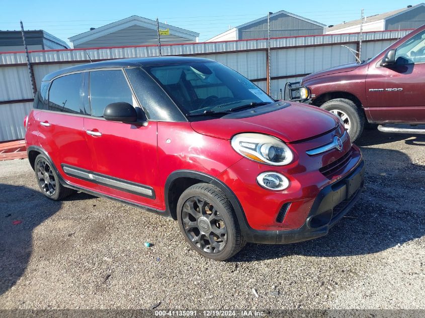 2016 Fiat 500L Urbana Trekking VIN: ZFBCFADH2GZ037531 Lot: 41135091