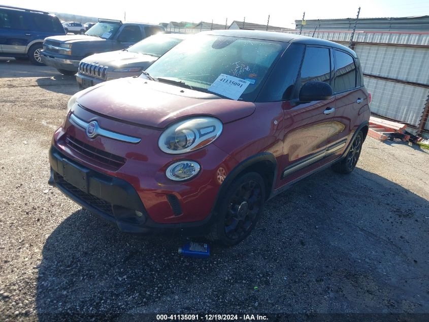 2016 Fiat 500L Urbana Trekking VIN: ZFBCFADH2GZ037531 Lot: 41135091