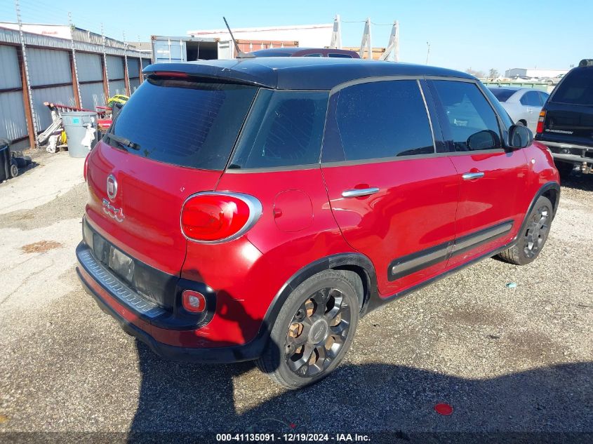 2016 Fiat 500L Urbana Trekking VIN: ZFBCFADH2GZ037531 Lot: 41135091